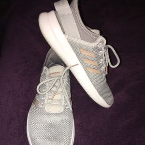 Silver/Rose Gold Adidas